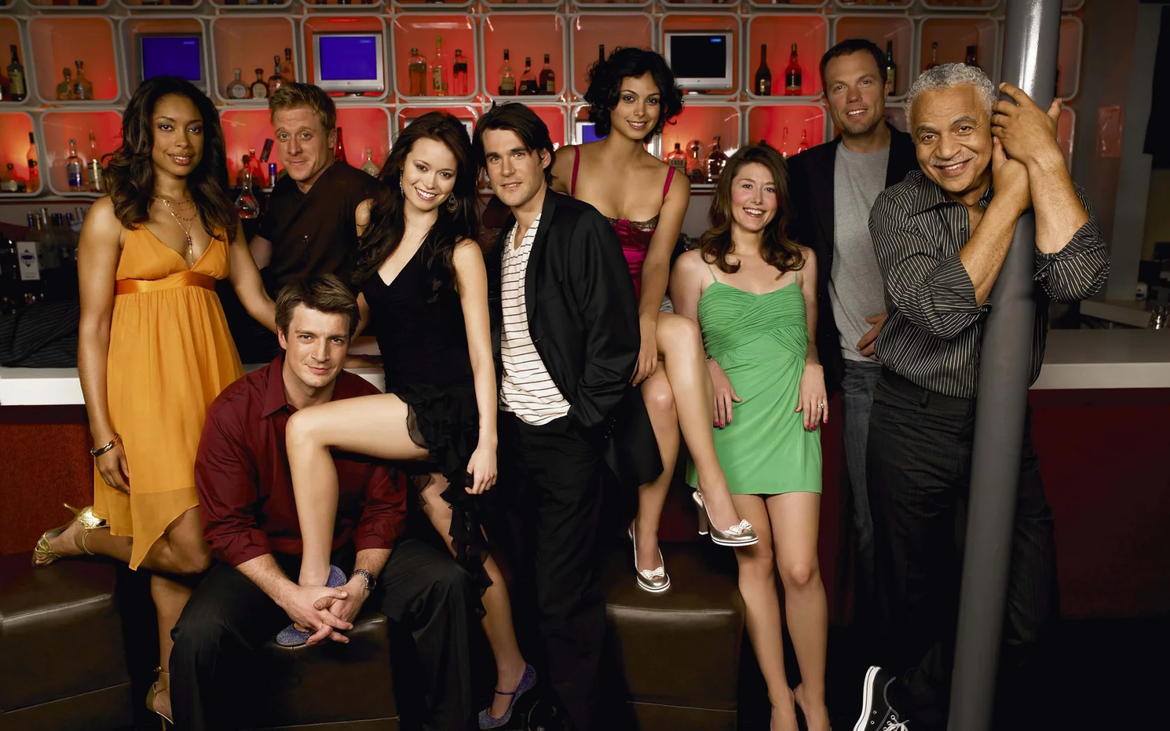 summer glau, команда, nathan fillion, светлячок, firefly, актёры