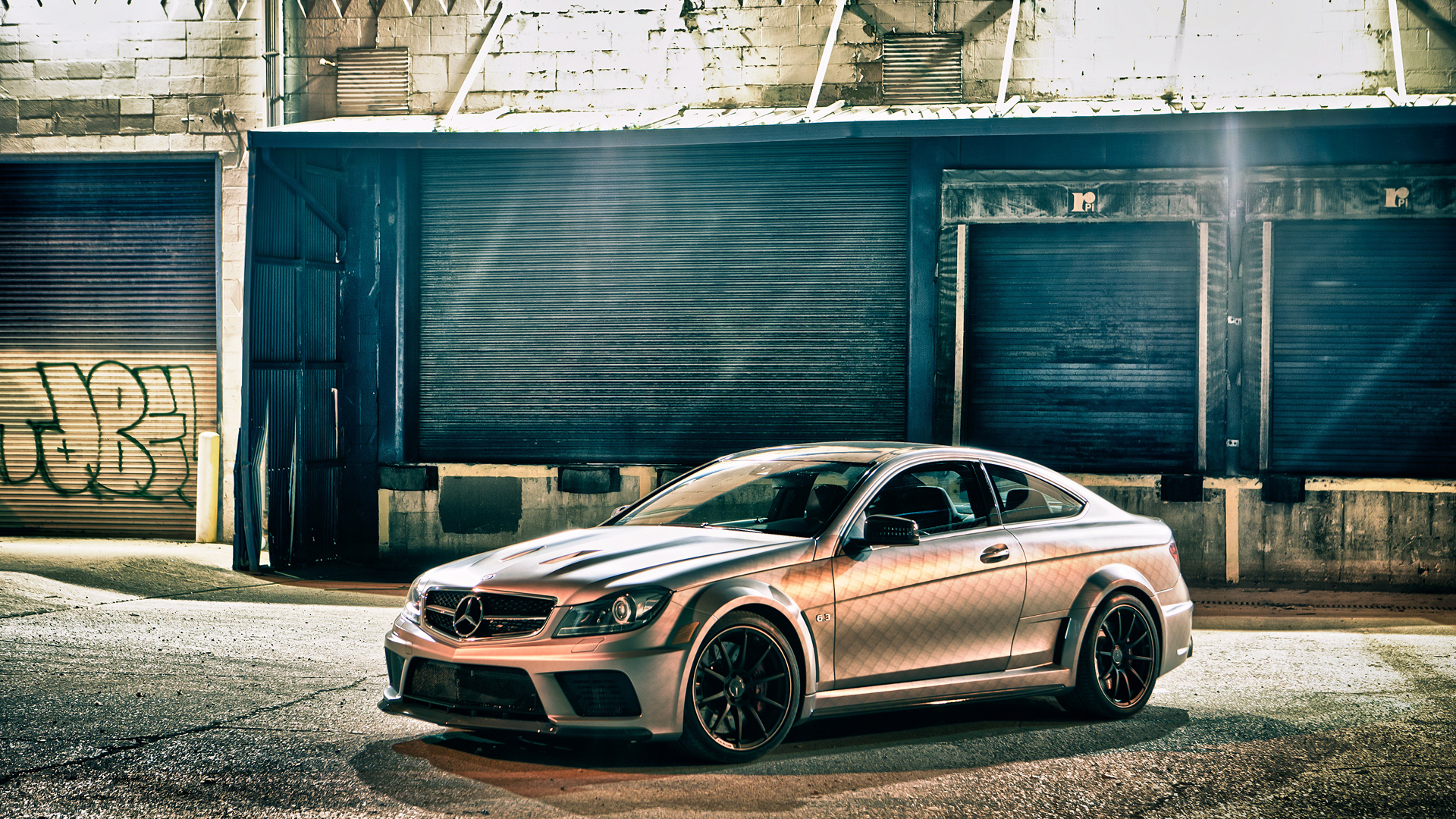 Картинка на рабочий стол C63 AMG, Mercedes-Benz, авто, машина 1920 x 1080