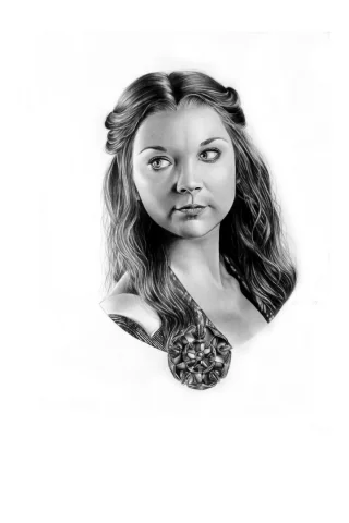 game of thrones, margaery tyrell, sansa stark, портреты, daenerys targaryen, гербы