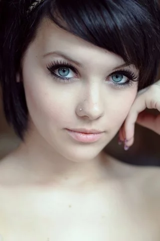 girl, няшка, модель, брюнетка, девушка, melissa clarke