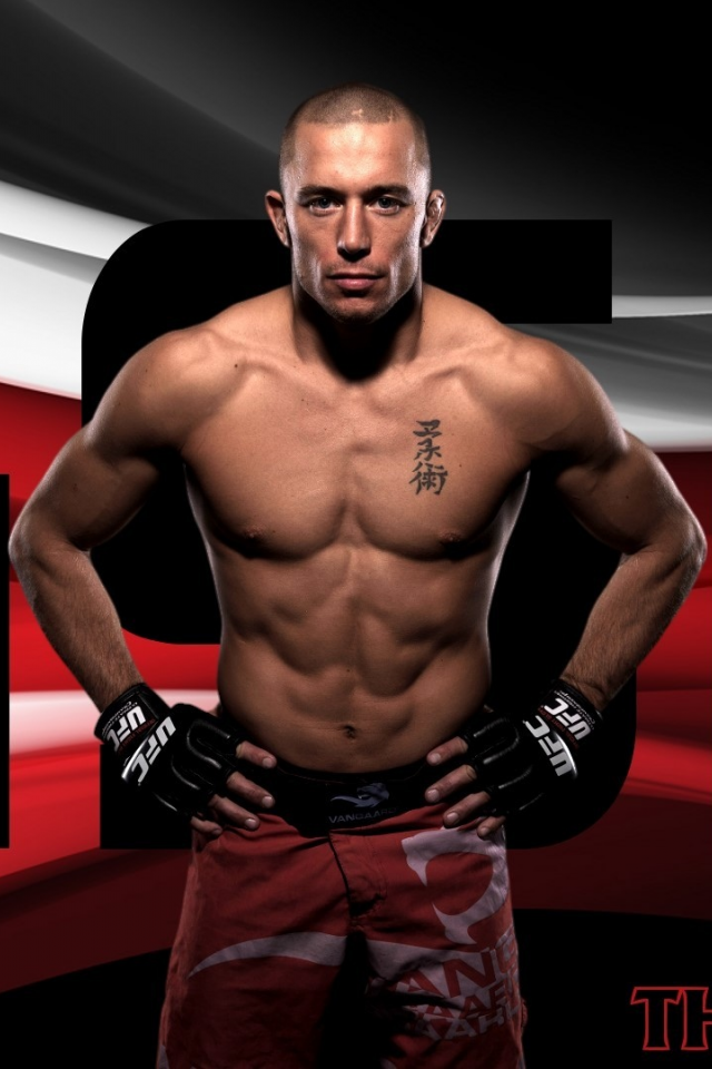 George St Pierre in UFC 266