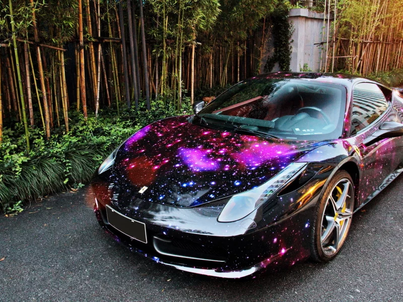 авто, ferrari-458-italia-cosmos, тюнинг