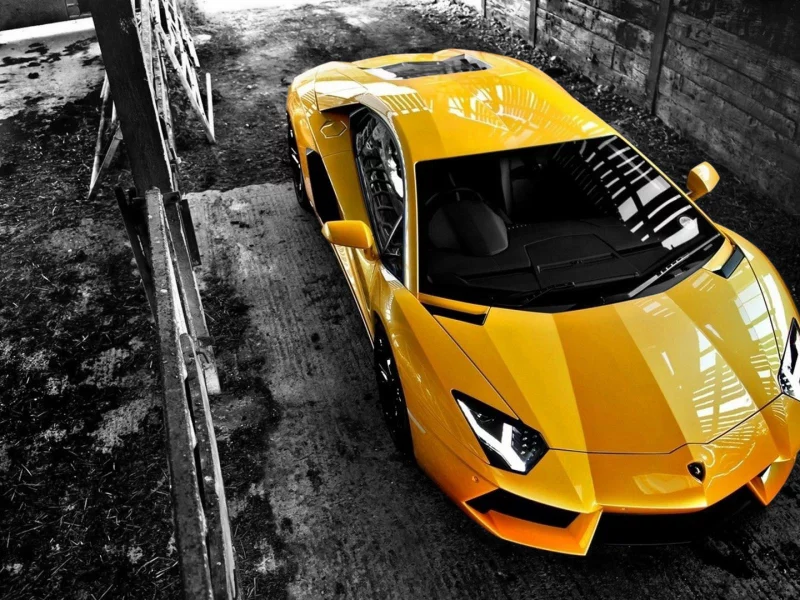 lamborghini, спорткар