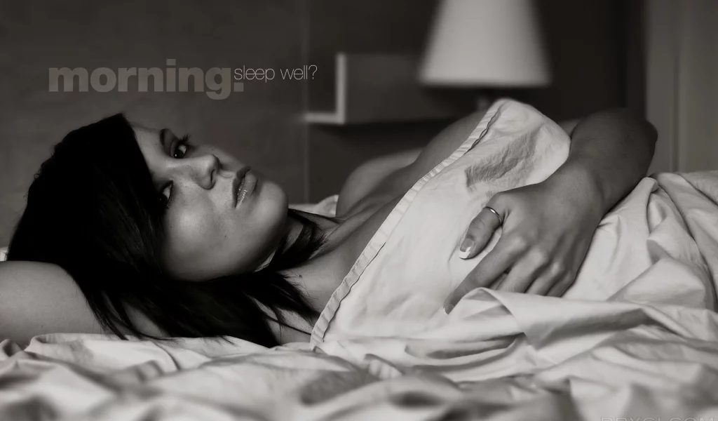 взгляд, morning, девушка, well, постель, sleep