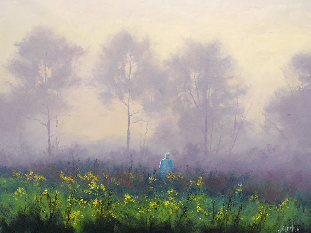 рисунок, stroll ni the mist, арт, artsaus