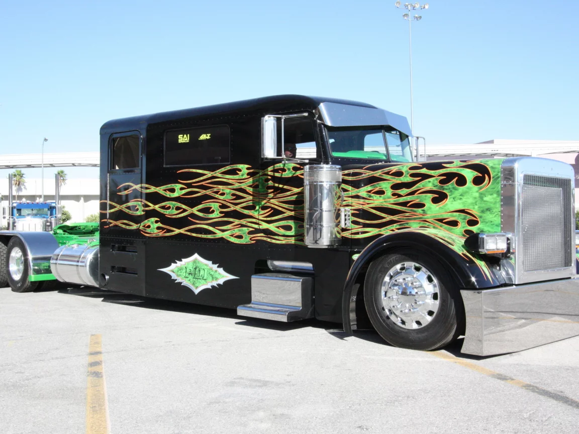 peterbilt, truck, 2002