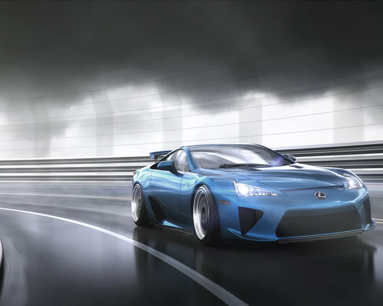 лексус, lexus lfa, в движении