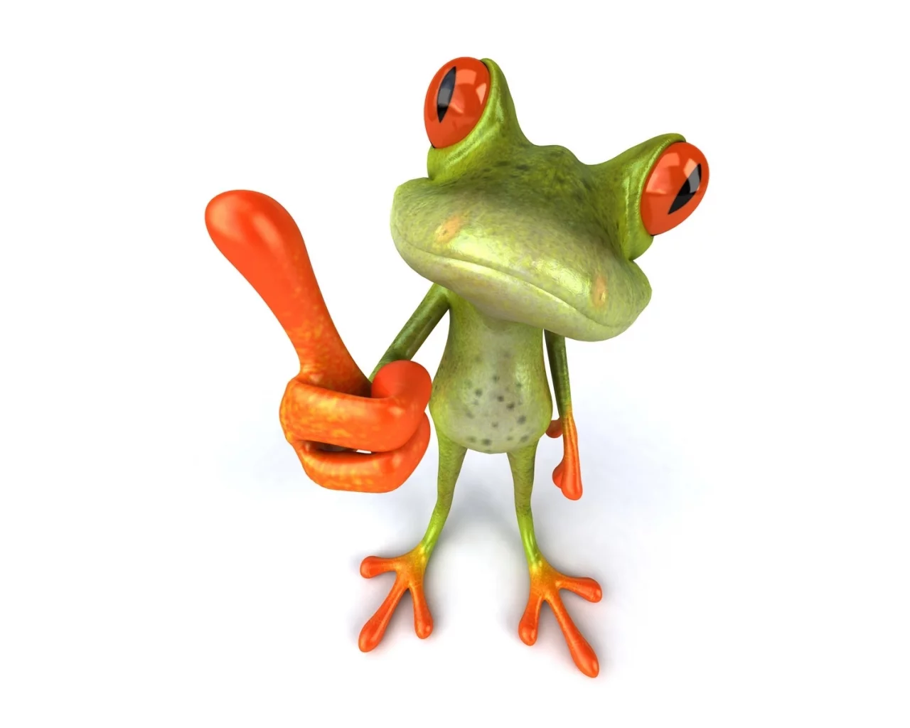 палец, лягушка, free frog 3d, ок, графика