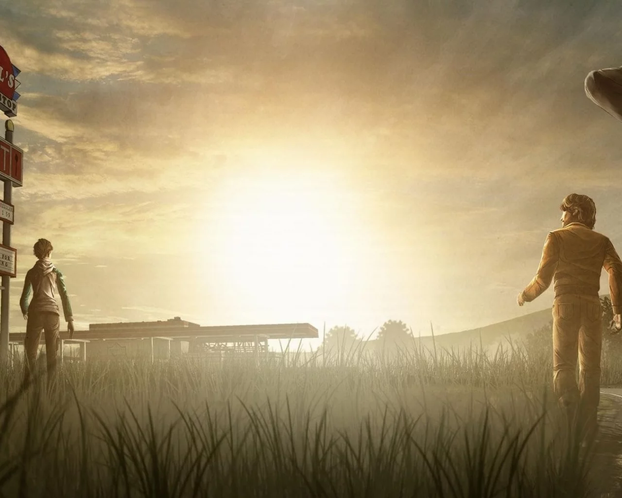 выжившие, telltale games, dlc, 400 days, зомби, the walking dead, солнце