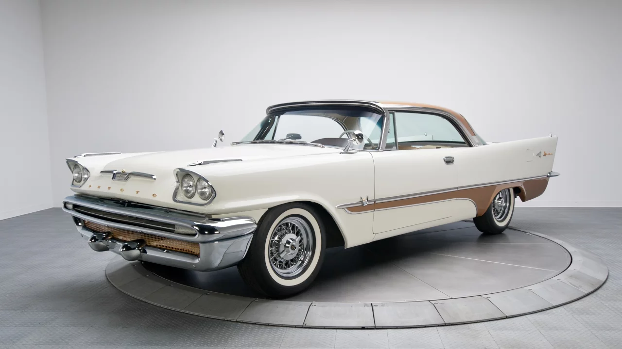 1957г, ретро, desoto adventurer, авто