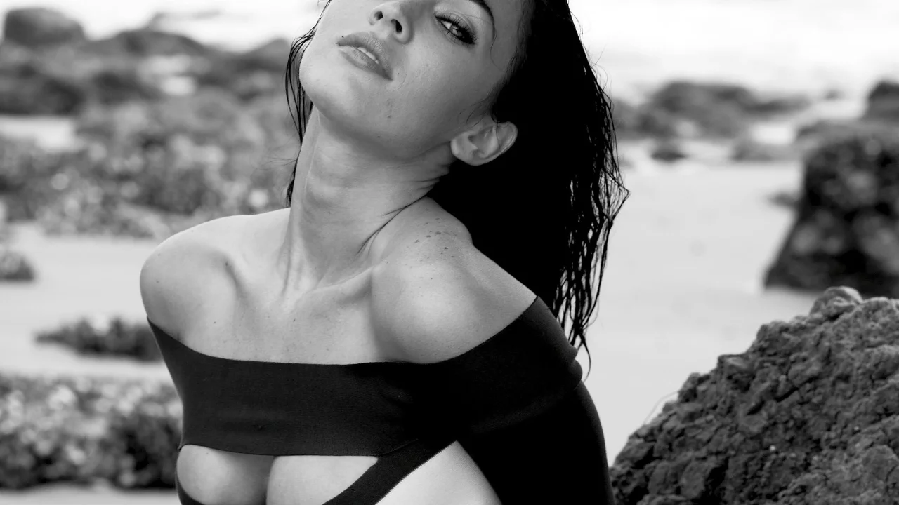 megan fox , взгляд, меган фокс 