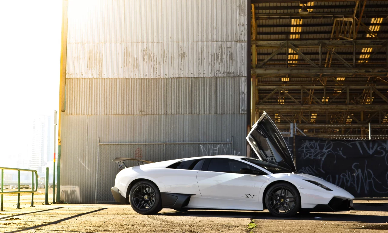 ламборгини, murcielago, lamborghini, lp670-4 sv, white, мурсиэлаго