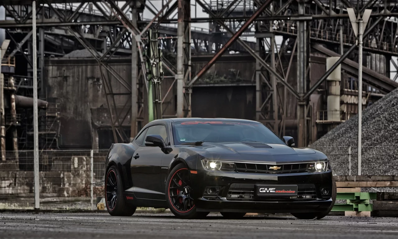 Chevrolet, Camaro, SS, GME, Черный, Машина, Диски, Фары