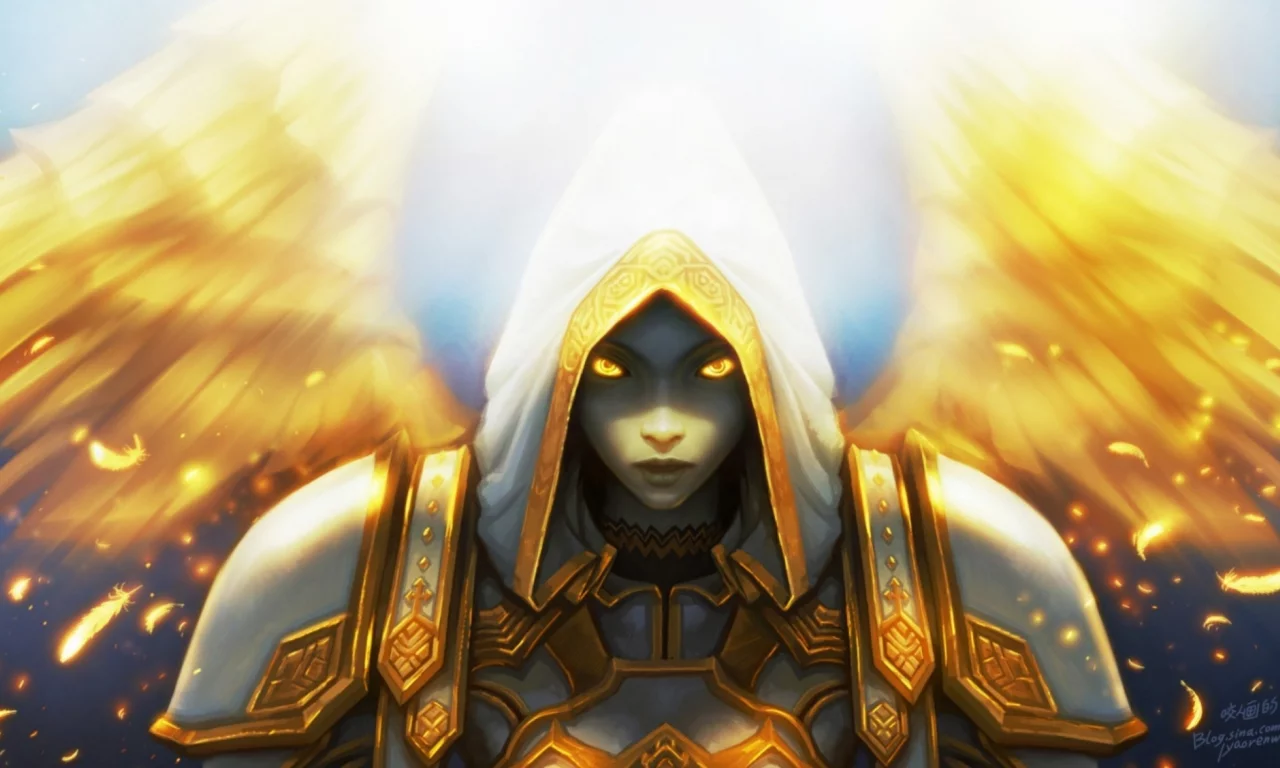 world of warcraft, game, light, wow, tier 5, healer, priest
