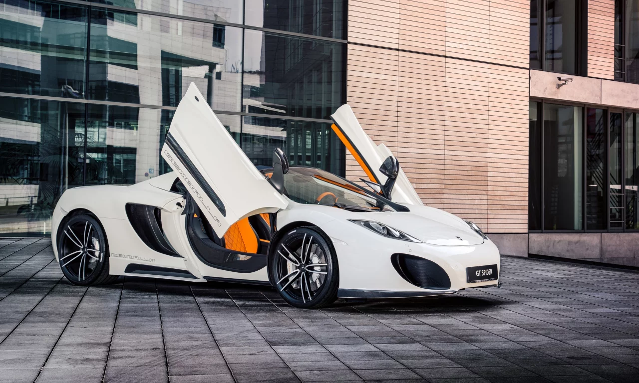 mclaren, суперкар, gemballa, gt spider, двери, mp4-12c, supercar