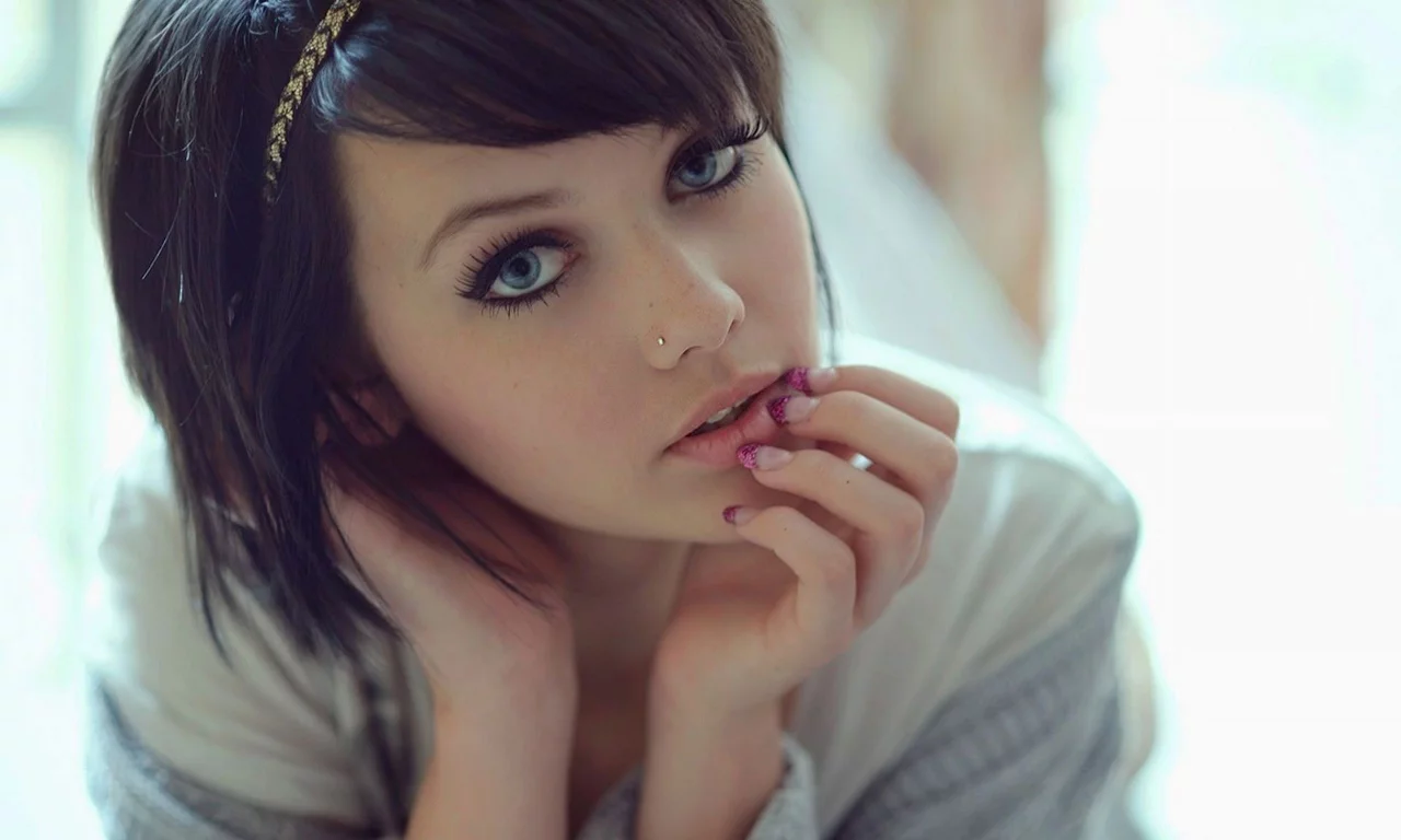 девушка, melissa clarke, няша, лицо, взгляд