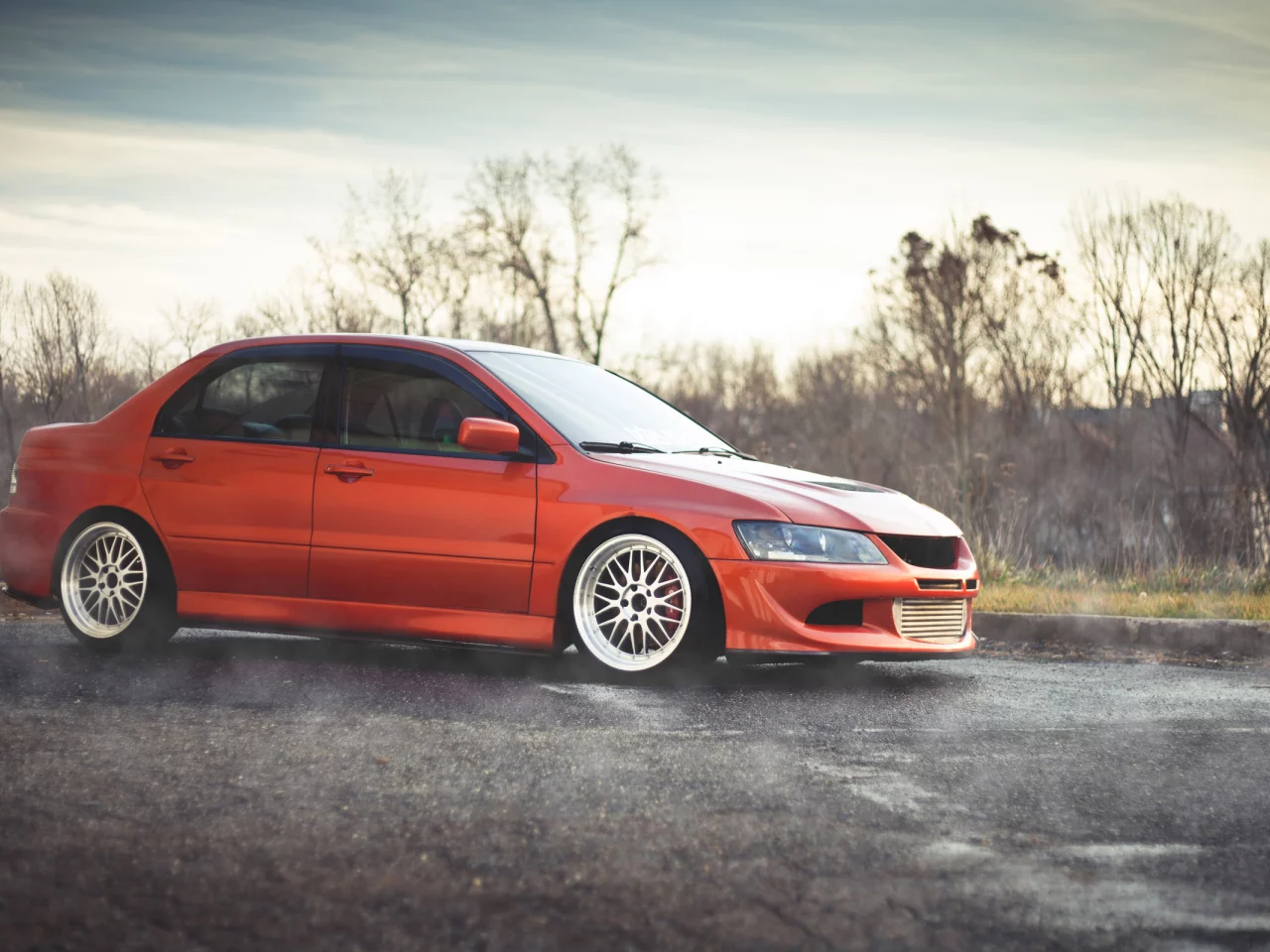 tuning, мицубиси, авто, mitsubishi lancer