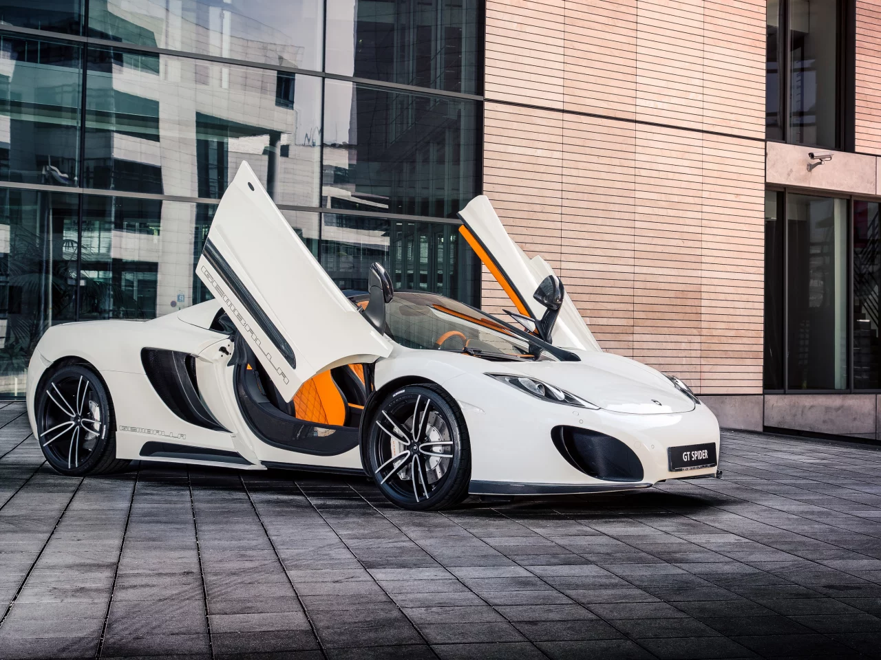 mclaren, суперкар, gemballa, gt spider, двери, mp4-12c, supercar