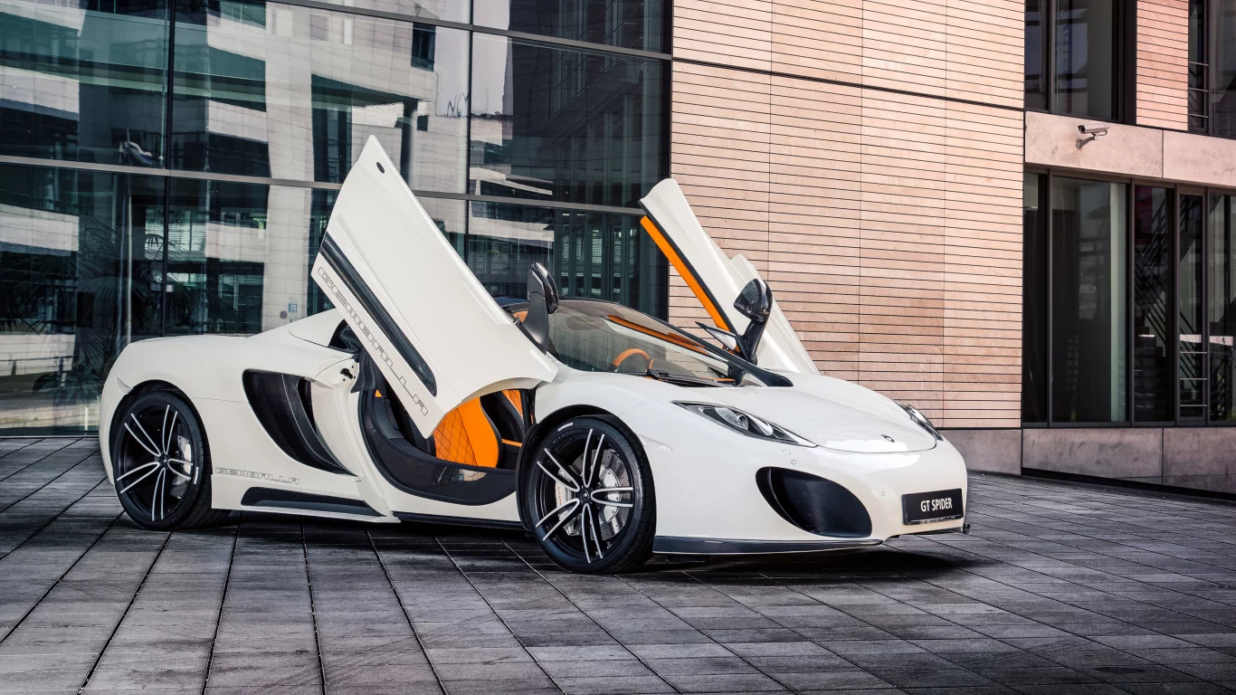 mclaren, суперкар, gemballa, gt spider, двери, mp4-12c, supercar