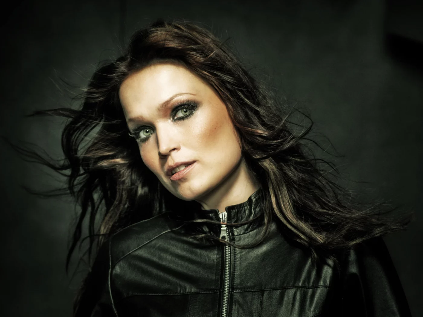 tarja, turunen, взгляд, темное, брюнетка