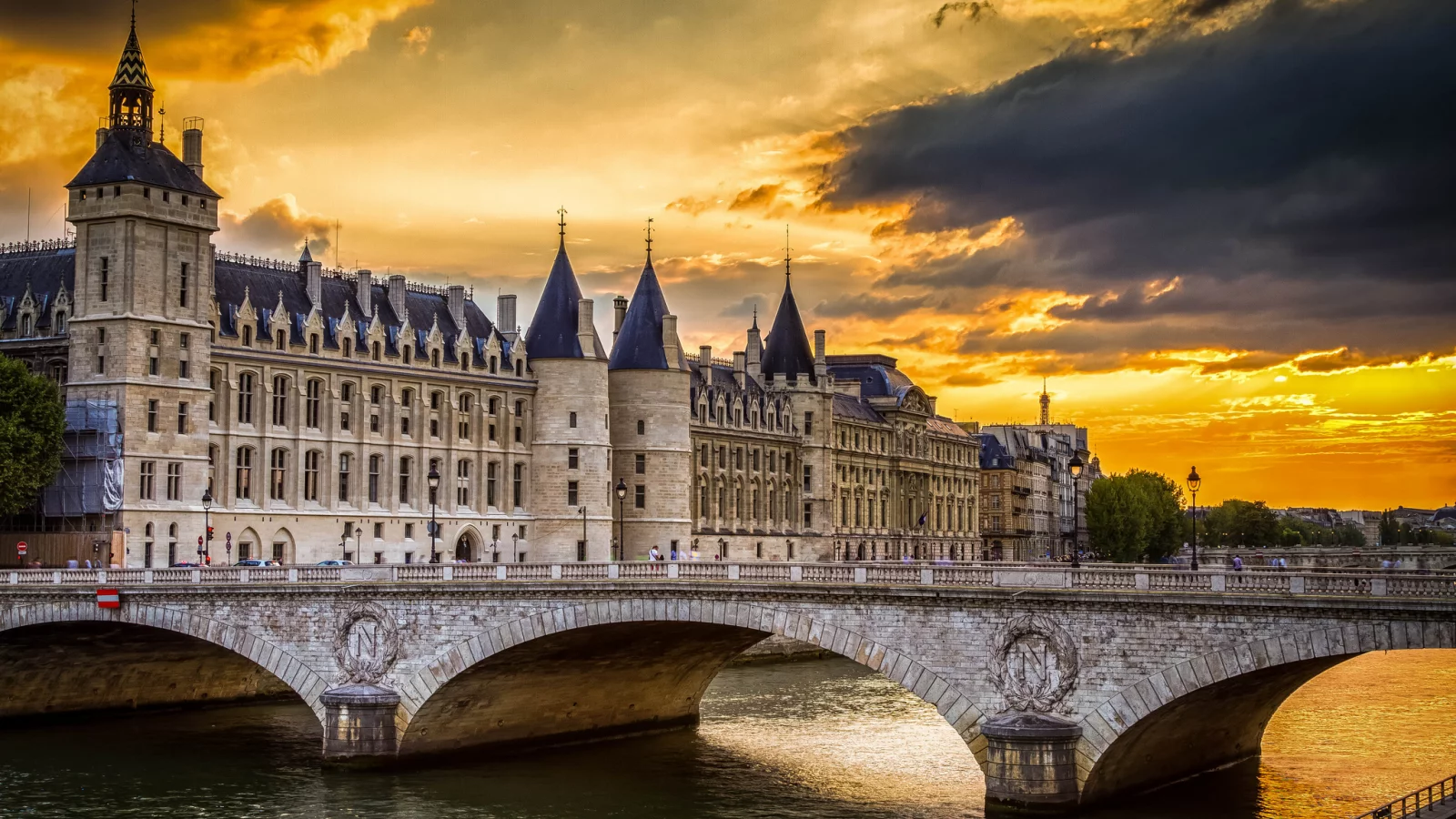 замок, paris, france, франция, la conciergerie, консьержери, париж