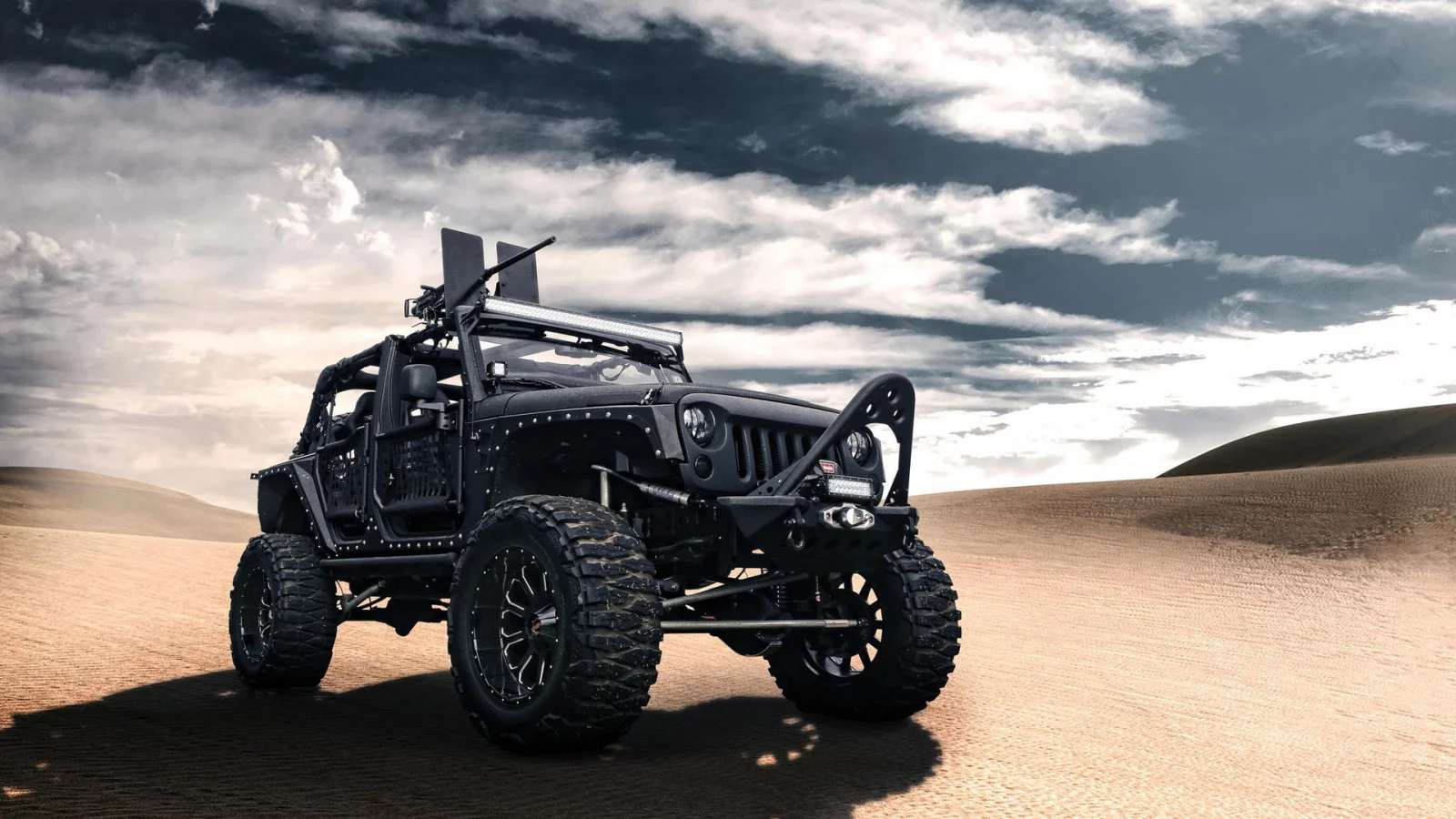 front, desert, вранглер, black, jeep, wrangler, джип
