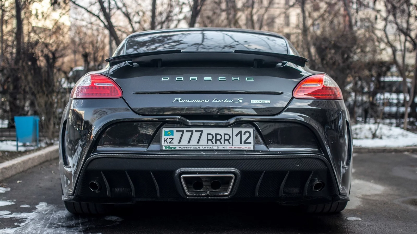 Porsche Panamera, almaty, kazahstan