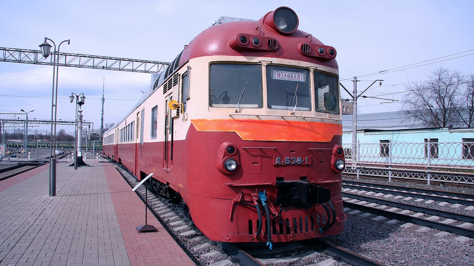 ЖД, дизель электропоезд, станция.