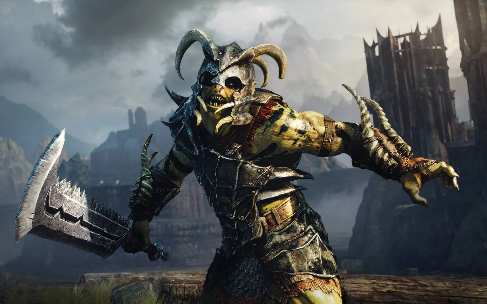 shadow of mordor, uruk, boss