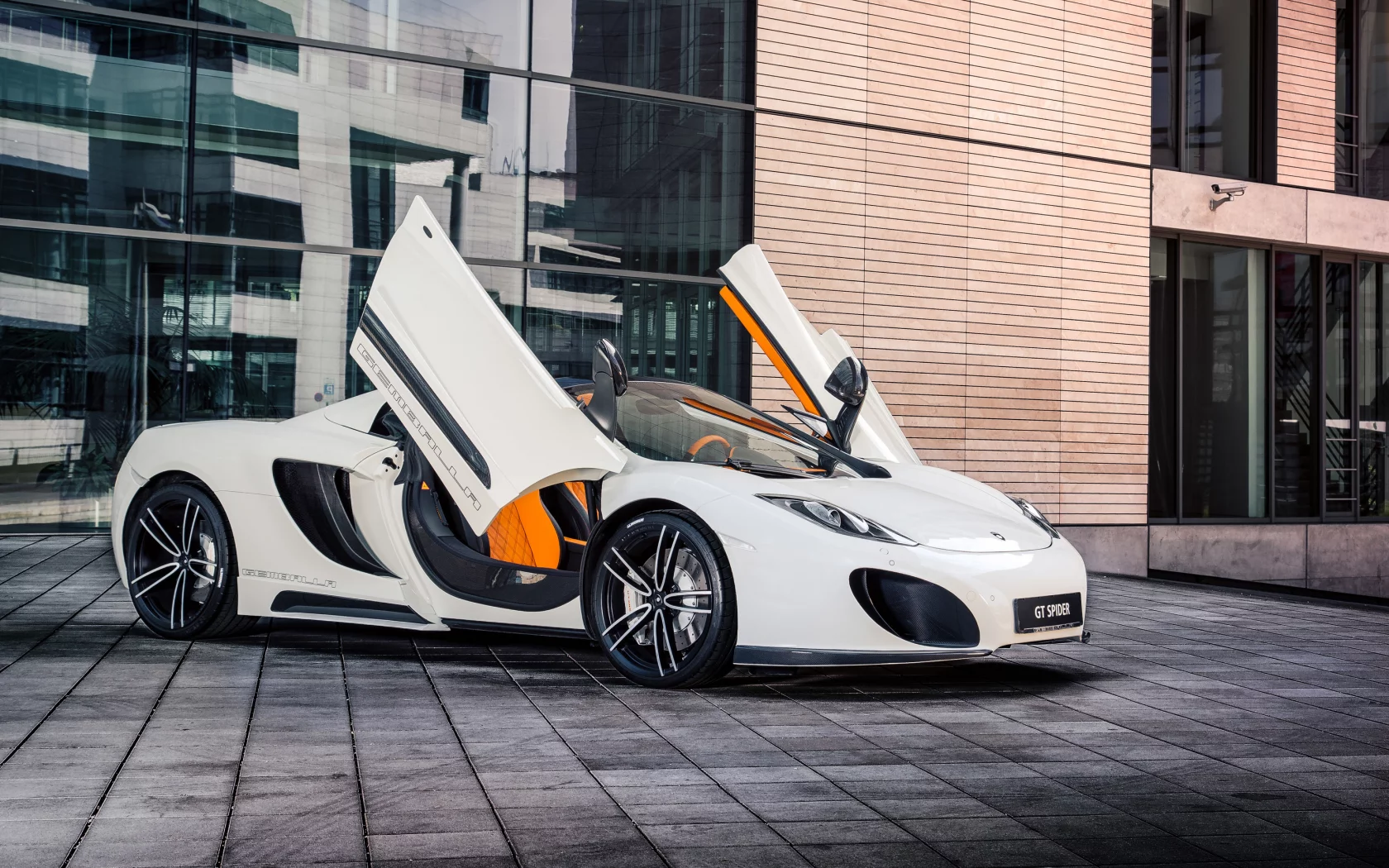 mclaren, суперкар, gemballa, gt spider, двери, mp4-12c, supercar