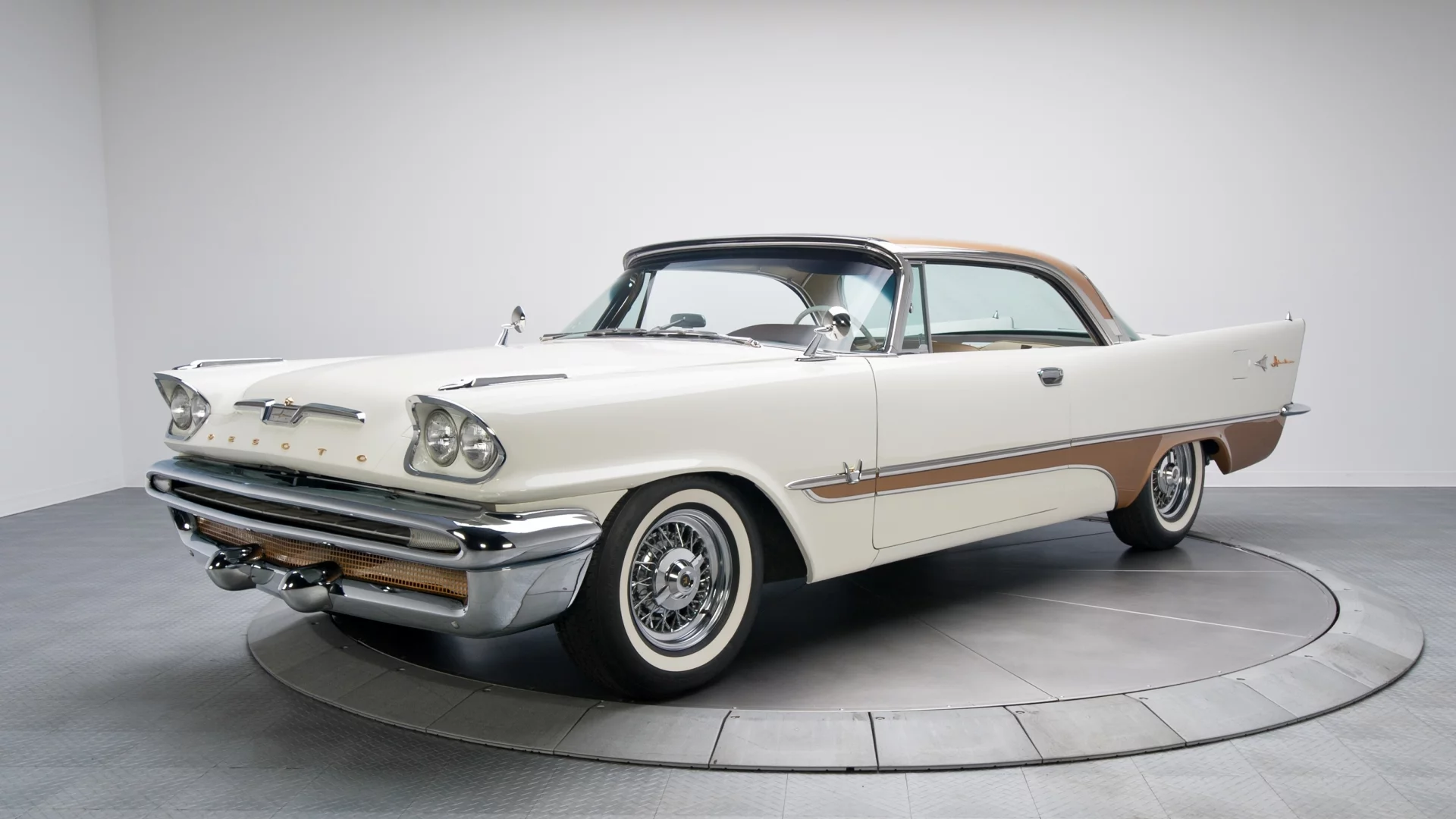 1957г, ретро, desoto adventurer, авто