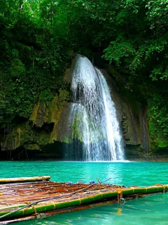природа, водопады, badian, philippines, филлипины, водопад, река