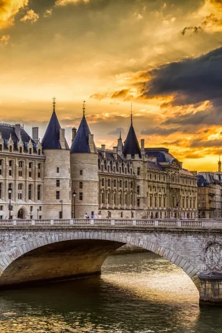замок, paris, france, франция, la conciergerie, консьержери, париж