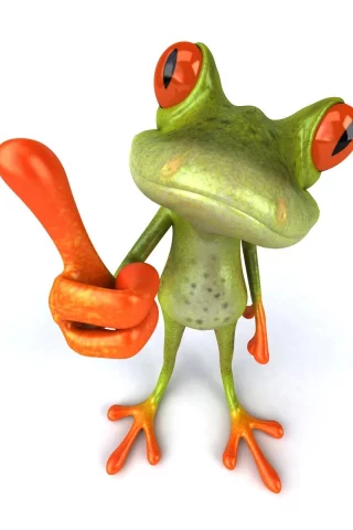 палец, лягушка, free frog 3d, ок, графика
