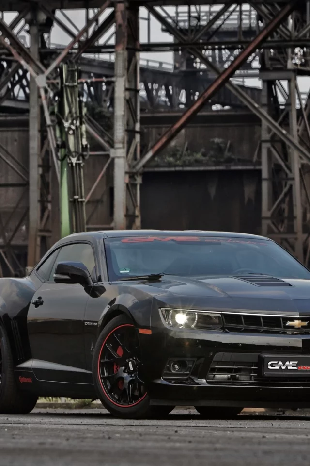 Chevrolet, Camaro, SS, GME, Черный, Машина, Диски, Фары