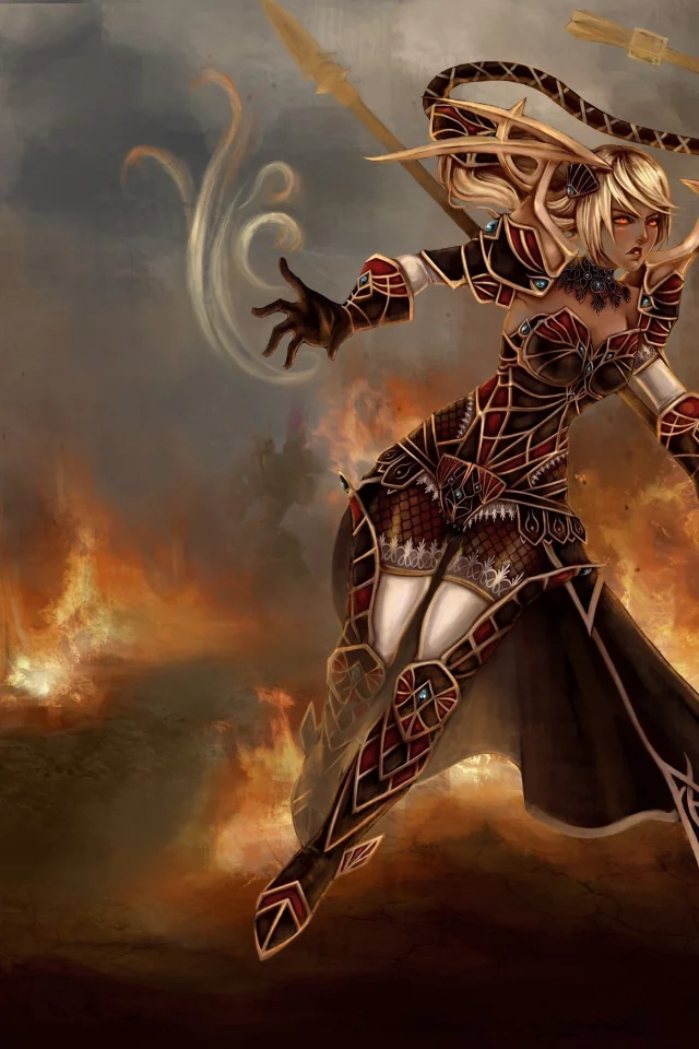 арт, фантастика , доспехи, league of legends, девушка, воин, janna