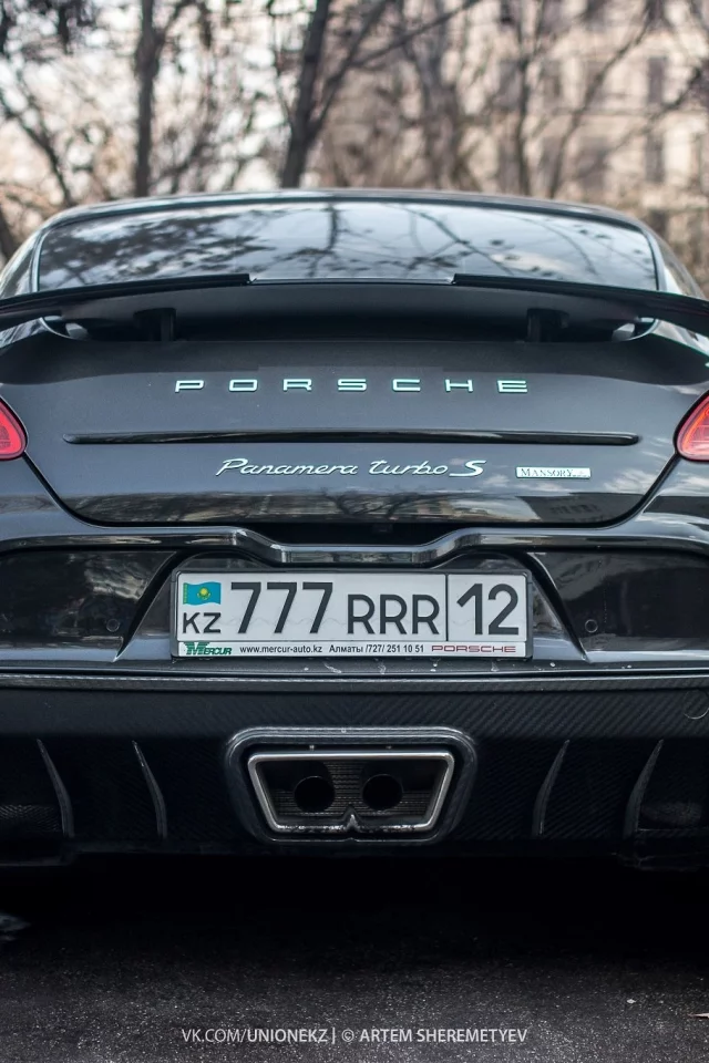 Porsche Panamera, almaty, kazahstan