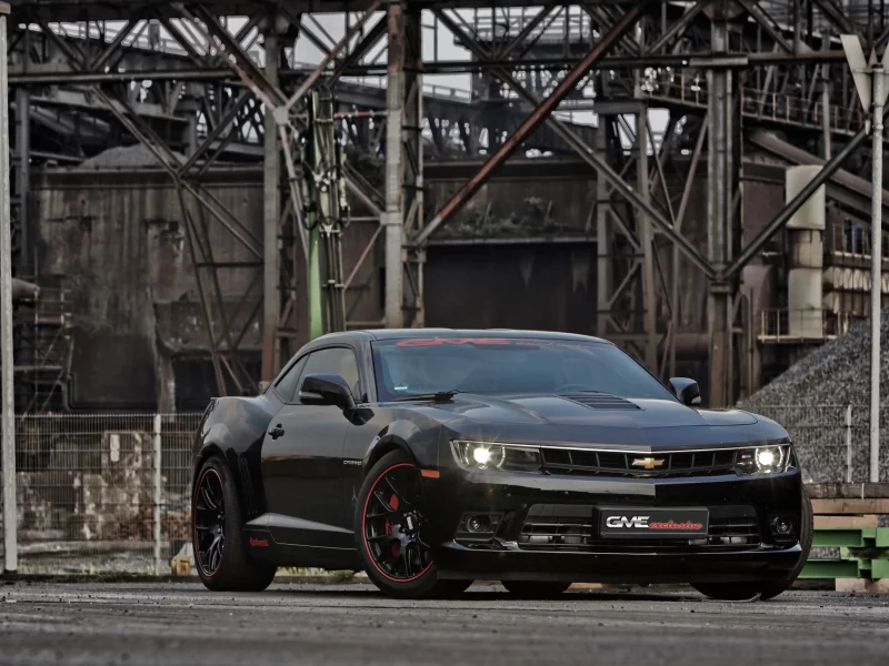 Chevrolet, Camaro, SS, GME, Черный, Машина, Диски, Фары