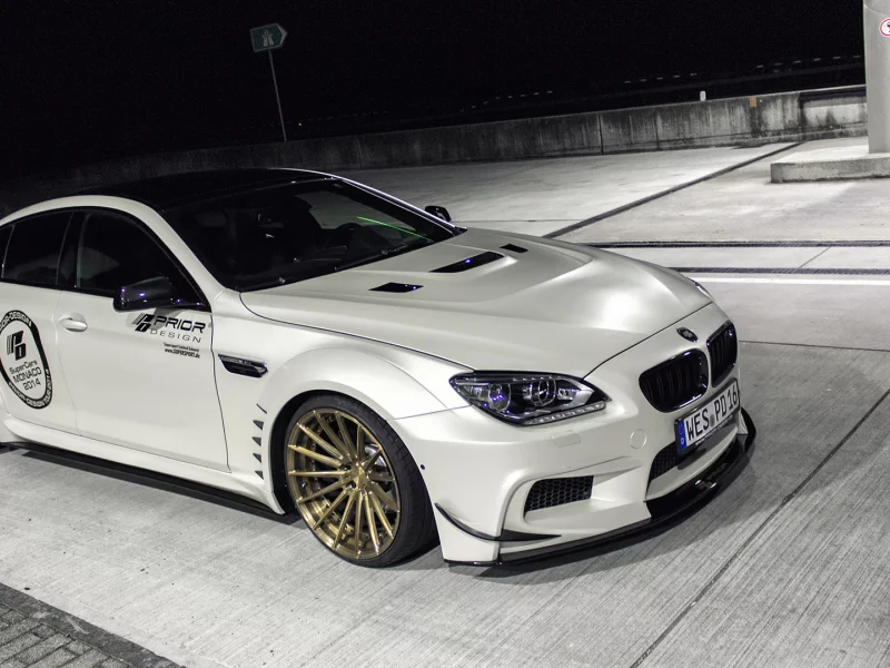 bmw, m6, grancoupe, prior-design, тюнинг, prior design, четырехдверное купе, f06, prior design