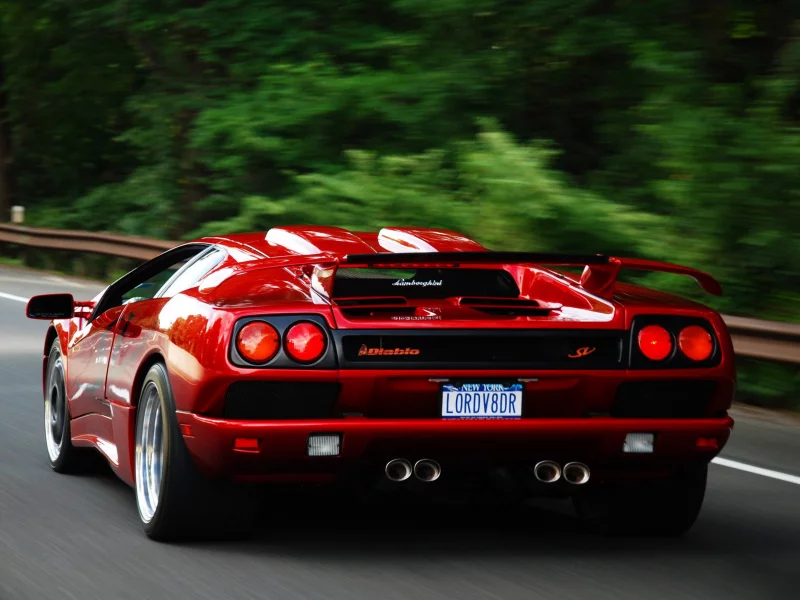 Red Car Sports, Bullet Speed, HD