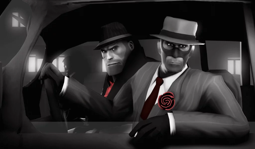 spy, шпион, noire, heavy, team fortress 2
