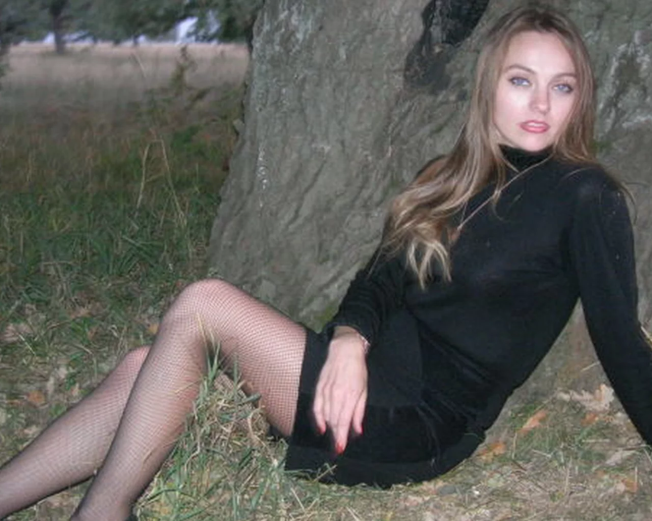 Девушка, ножки, природа