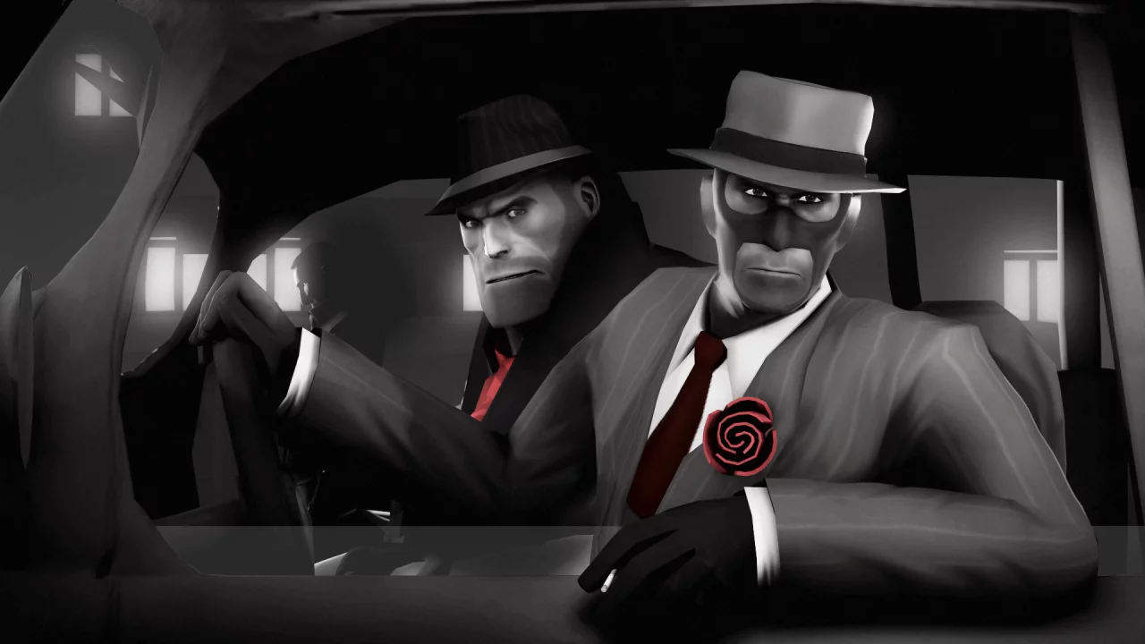 spy, шпион, noire, heavy, team fortress 2