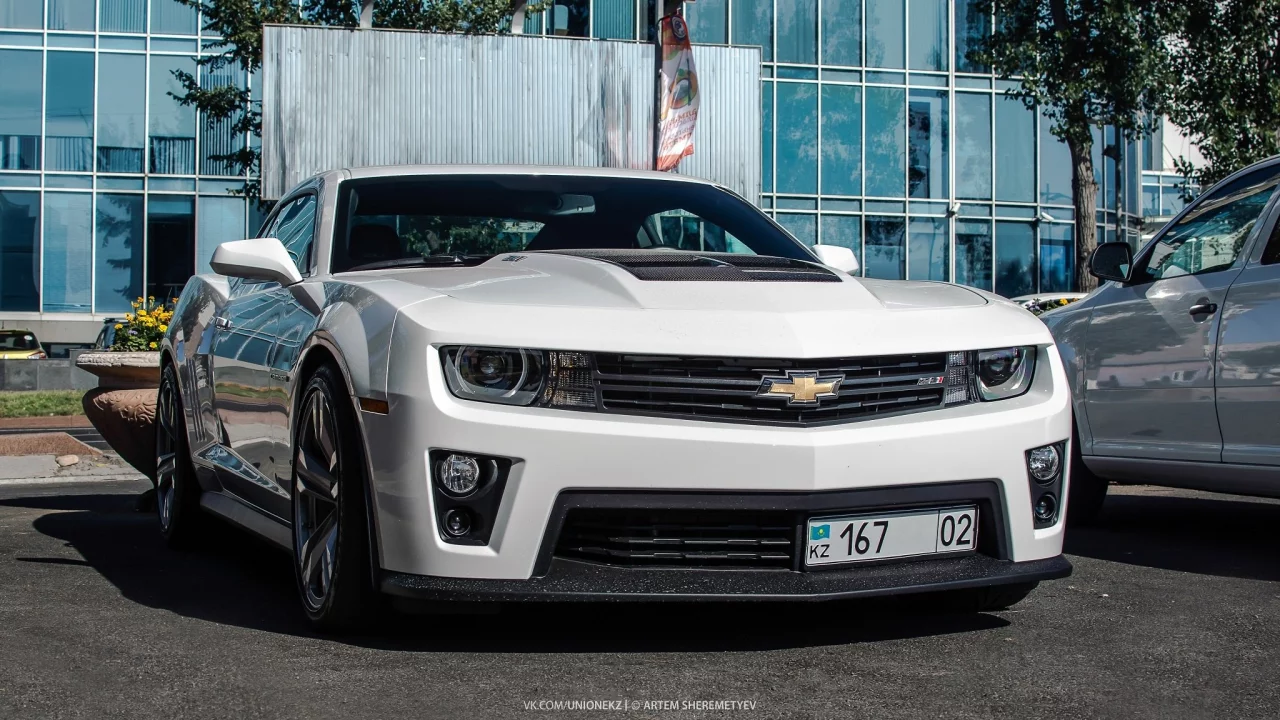 Chevrolet, almaty, camaro, kazahstan
