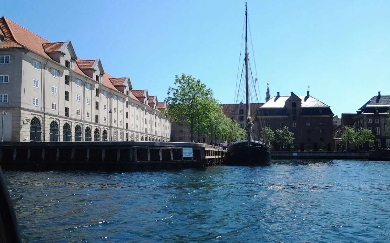 Kongeriget Danmark, Kobenhavn, Королевство Дания, Дания, Копенгаген, море, пристань, корабль