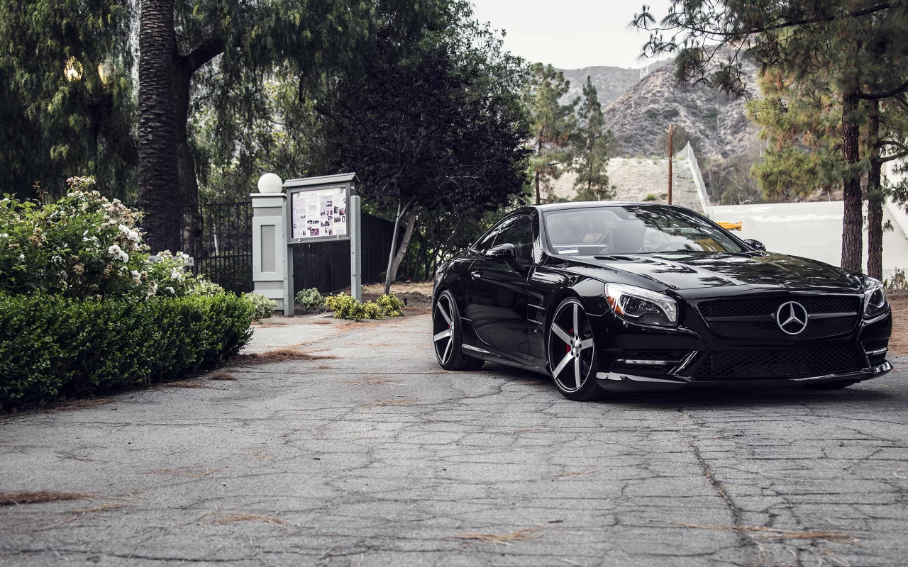 sl, cv3, mercedes, vossen