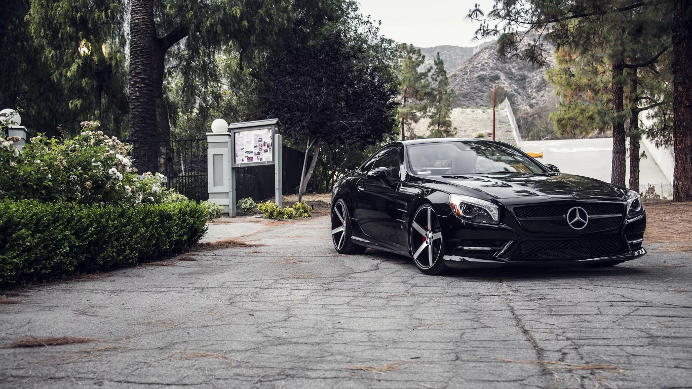 sl, cv3, mercedes, vossen