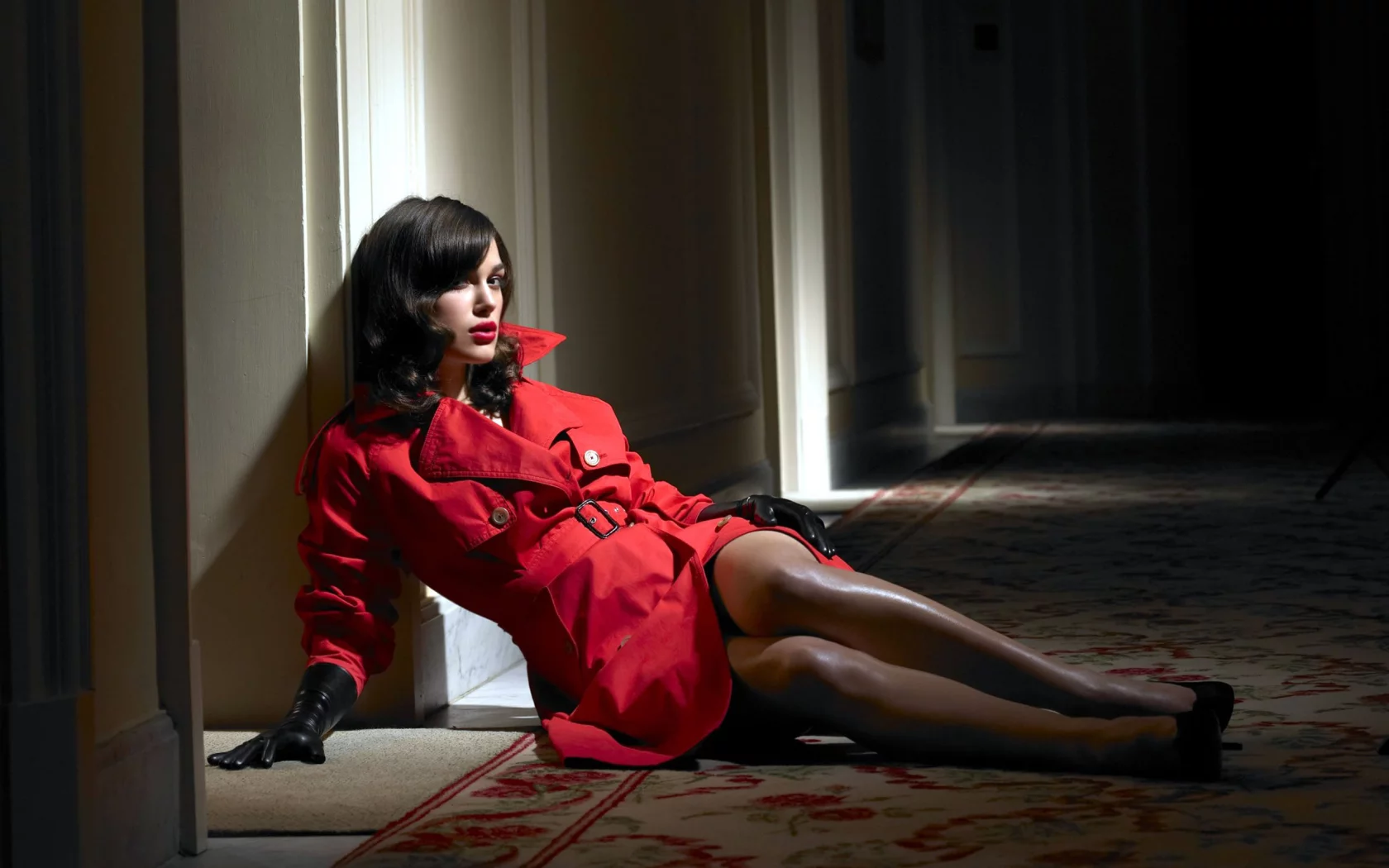звезда, кира найтли, lady in red