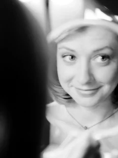 alyson hannigan, элисон хэннигэн, актриса, отражение