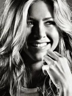 черно-белая, энистон, дженифер, aniston, jenifer